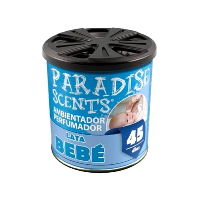Imagen de Paradise Scents PER80133 Perfumador Lata Bebe, Color Azul, 100 gr
