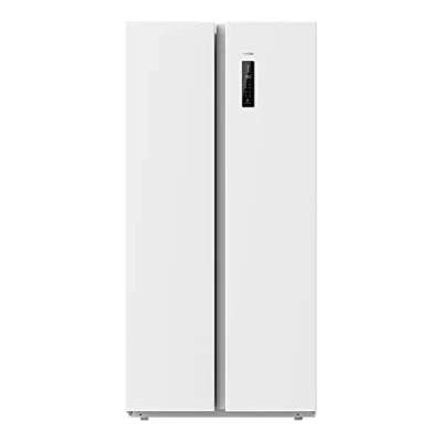 Imagen de Frigorífico americano Cecotec Bolero CoolMarket SBS 430 White E, Total No Frost, 177 cm, L, Multi Air Flow, Motor Inverter Plus,