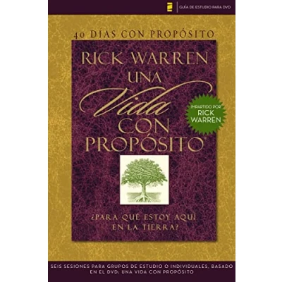 Imagen de 40 Dias Con Proposito. Vida para Que Estoy Aqui en la Tierra? (Este producto contine solo guía de estudio el DVD, video no ... = The Purpose Driven Life DVD Study Guide