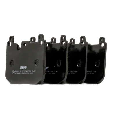 Imagen de FERODO FDB5112 Juego de pastillas freno preparado para indicador desgaste sin accesorios MINI: Hatchback, Countryman, Clubman