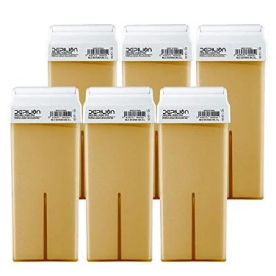 Imagen de Cera depilatoria Roll On 6 x cartuchos de 100ml Miel Depilion