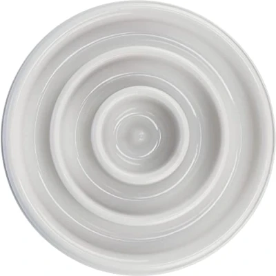 Imagen de Trixie Slow Feeding Comedero, plástico, Gris, 0,45 l/ø 23 cm