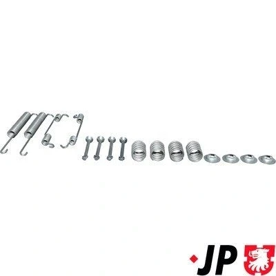Imagen de JP GROUP 1563950510 Juego de accesorios, zapatas freno Eje trasero NISSAN: TERRANO 2, FORD: Transit Mk5 Bus, Furgón