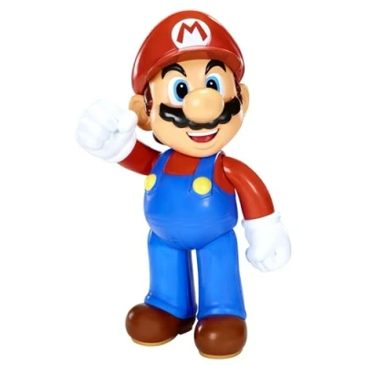 Imagen de Glop Games Super Mario Figura, Multicolor (Jakks Pacific 4.0), 78254