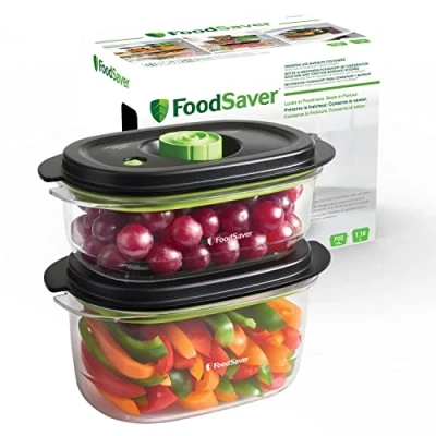 Imagen de FoodSaver Food Storage Containers Set of 2 700 ml and 1.2 liter
