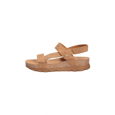 Imagen de Panama Jack Selma Sandalias con plataforma, Mujer, Talla: 37, B10 velour cuero / bark Zapatos