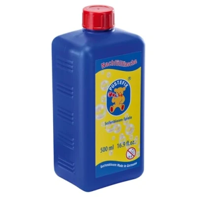 Imagen de Eureka Kids 16.9 oz Bubbles Refill Bottle Recarga Jabón de Pompas, 500 ml, Multicolor, 500ml (16135)