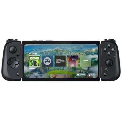Imagen de Razer Kishi V2 Pro Mando de juegos móvil para Android (HyperSense Haptics, Puente Extensible, Carga Passthrough, Audio 3,5 mm, USB C, Modo Virtual) Negro