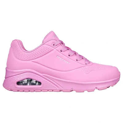 Imagen de Skechers Sport UNO Zapatillas, Mujer, Talla: 36, Pink durabuck / mesh Zapatos