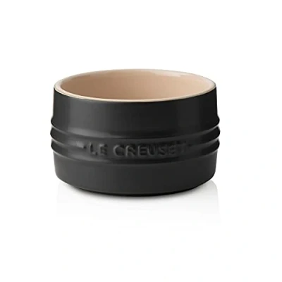 Imagen de Le Creuset Cuenco apilable de cerámica gres, 200 ml, Negro Mate, 70403200000099