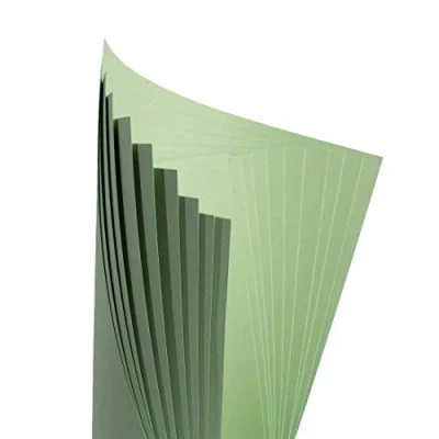 Imagen de House of Card &amp; Paper Papel de colores A4 80 g/m², verde pálido (paquete 50 hojas), HCP56