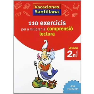 Imagen de VACACIONES SANTILLANA 110 EXERCICIS PER A MILLORAR LA COMPRENSIO LECTORA 2 N PRIMARIA Valencian