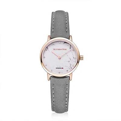 Imagen de VICTORIA HYDE Mujeres Reloj de Pulsera Cuarzo Correa Piel reemplazable mármol Esfera pequeña