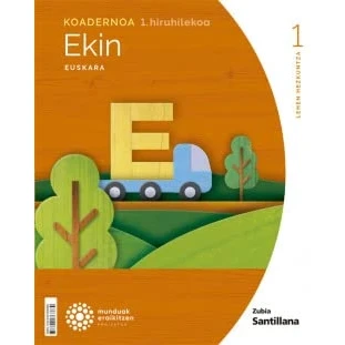 Imagen de KOADERNOA EUSKARA EKIN 1 LEH HIRUHILEKOA MUNDUAK ERAIKITZEN 9788491868880 (CONSTRUYENDO MUNDOS)