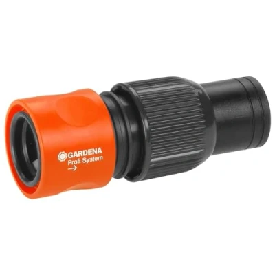 Imagen de Gardena Conector Profi System diámetro 19 mm, 3/4 pulgadas, Conexión rápida para el Principio de la Manguera, Color Estándar