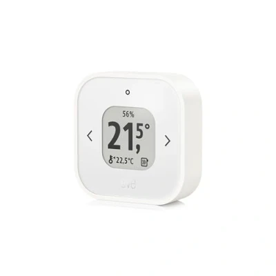 Imagen de Eve Thermo Control (Matter) Sensor y Controlador de Temperatura para (Matter), Compatible con Apple Home, Requiere TV 4K (2ª gen/3ª Gen 128 GB), HomePod Gen) o Mini
