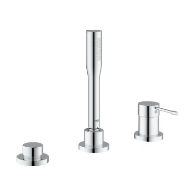 Imagen de Grohe Essence Grifo para baño de 3 agujeros Single lever Combinación color cromo Ref. 19976001