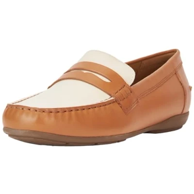 Imagen de Geox D Annytah Moc A, Mocasin Mujer, Camel Lt Sand, 39 EU