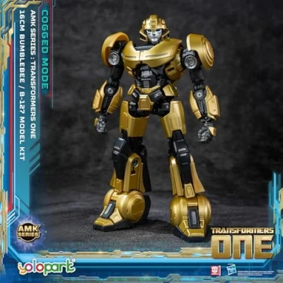 Imagen de YOLOPARK Bumblebee Transformer Juguete (B 127) Modo de Engranaje, 6.3 Pulgadas Transformador Alta articulación One Action Figure, Modelo Kit para 8 años en adelante