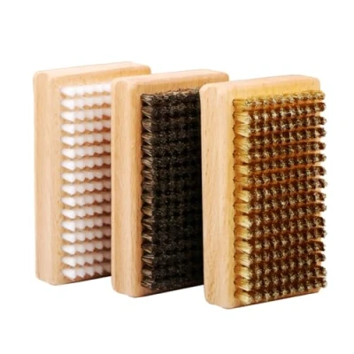 Imagen de MiOYOOW Kit Cepillos para Esquí y Snowboard, Cepillo de Nylon, Latón, CRIN Caballo Limpiar, Pulido Relleno Snowboards