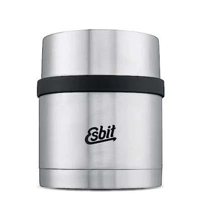 Imagen de Esbit Sculptor Stainless Steel Thermal Food Container, BPA , Silver, Black &amp; More, 500ml, 750ml 1 Litre Container for Hot Cold Food, Soups and Salads, School Work