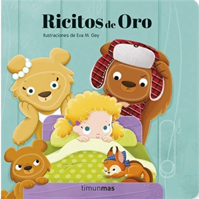 Imagen de Ricitos de Oro. Cuento con mecanismos: Ilustraciones Eva M. Gey (Cuentos clásicos mecanismos)
