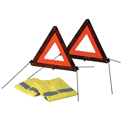 Imagen de SUMEX 2707125 Kit Triángulos (2) Emergencia + Chaleco En471