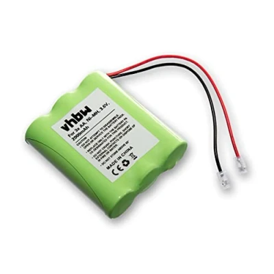 Imagen de vhbw Batería (Pack de 3X AA Mignon) para Diversos Dispositivos (2000 mAh, 3,6 V, NiMH)