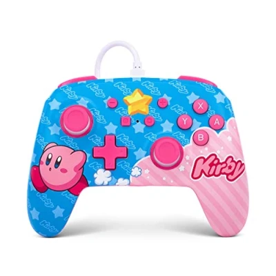 Imagen de Controlador cableado mejorado de PowerA para Nintendo Switch Kirby