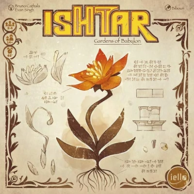Imagen de IELLO Ishtar: Gardens of Babylon Board Game
