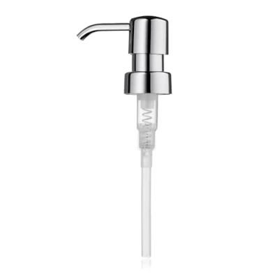 Imagen de KECKU 20634 dispensador de jabón Bomba Tara ABS plástico 6, 5 x 3, 10, cm plástico, Cromado, 6.5 3.5 10.5