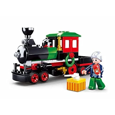 Imagen de Sluban Town New Year Series Train, M38 B0889A, Multicolor