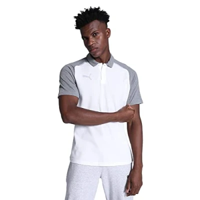 Imagen de PUMA Teamcup Casuals Polo, Hombre, Blanco, S