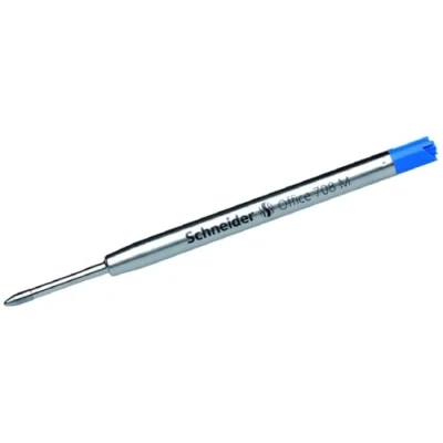 Imagen de Schneider Office 708 Recambio para bolígrafo (punta mediana, tinta azul)