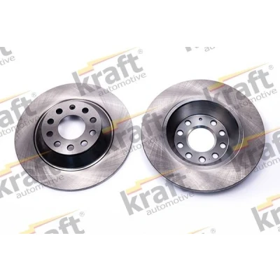 Imagen de KRAFT 6050208 Disco de freno 302, 302,0 12,0 5 macizo AUDI: A6 C6 Berlina, Avant