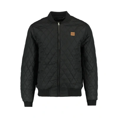 Imagen de Urban Classics Diamond Chaqueta de entretiempo, Hombre, Talla: Small, Black