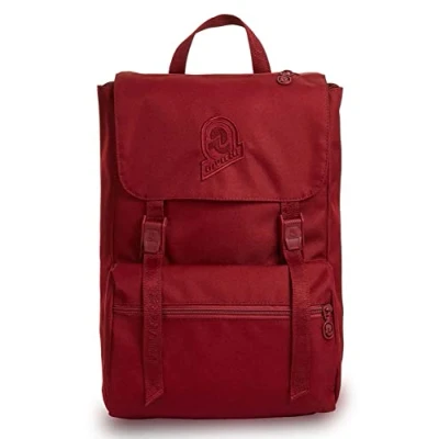 Imagen de Invicta Mochila, JOLLY SOLID S Mochila Casual, Unisex, Para la oficina, viajes de un día y desplazamientos, escuela, el deporte tiempo libre, Diseño Italiano, rojo