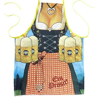 Imagen de Widmann Delantal de mujer bávara, accesorio, fiesta la cerveza, popular, carnaval, temática
