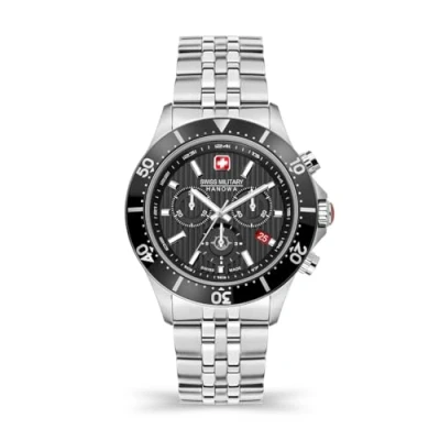 Imagen de Swiss Military Hanowa Reloj Analógico para Hombres de Cuarzo con Correa en Acero Inoxidable SMWGI2100701