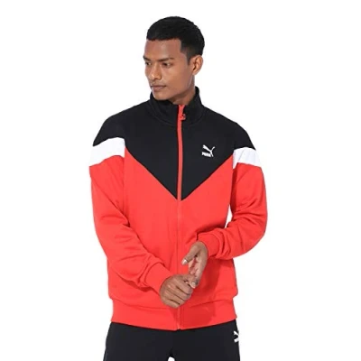 Imagen de PUMA Iconic Mcs Track Jkt Chaqueta, Hombre, High Risk Red, M