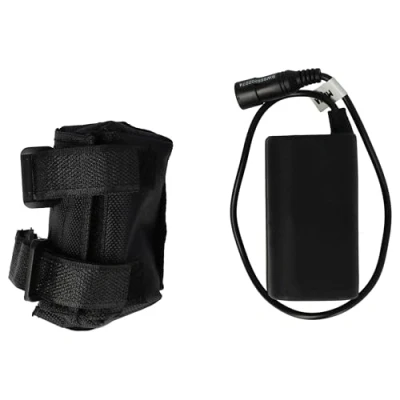 Imagen de vhbw Batería (Pack) para lámparas de Bicicleta luz Faros (5200 mAh, 8,4 V, Li Ion), Tejido Impermeable