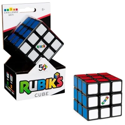 Imagen de RUBIK&#039;S Cubo de Rubik 3x3 Juego Rompecabezas Original 1 Mágico para Desafiar la Mente 6063968 Juguetes Niños 8 años +