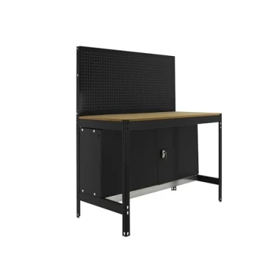 Imagen de Simon Rack Banco de Trabajo Taller, Capacidad Carga 400 kg, 842x910x760 mm, Mesa Trabajo, Antracita/Madera BT0