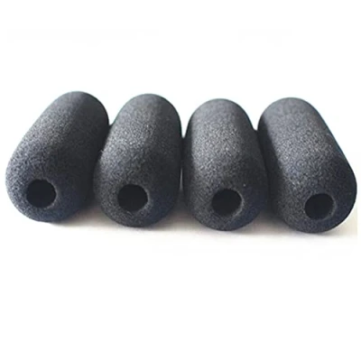 Imagen de Paquete de 4 parabrisas con cubierta espuma para micrófono Sennheiser HMEC 25, HME100, HME110, 400 y auriculares juegos