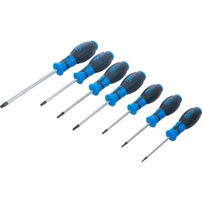Imagen de BGS 7846 Juego de destornilladores perfil en T (para Torx) T10 T40 7 piezas