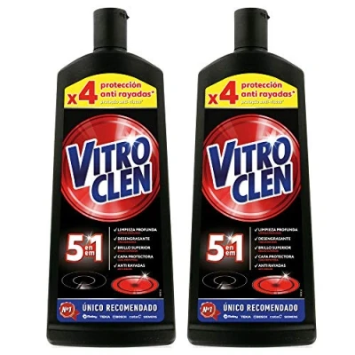 Imagen de Vitroclen Crema Limpiadora Específico para Placas de Vitrocerámica Regular, 900 ml
