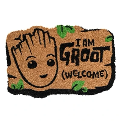 Imagen de Grupo Erik Felpudo Marvel Groot Entrada casa Antideslizante 40 x 60 cm