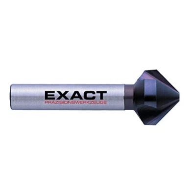 Imagen de EXACT 51140 Avellanador cónico 90, diámetro 8,3 mm, HSS, revestimiento TiAlN, DIN 335C