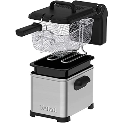 Imagen de Tefal FR5030 Family Pro Access Freidora, 3000 W, Acero Inoxidable, Negro