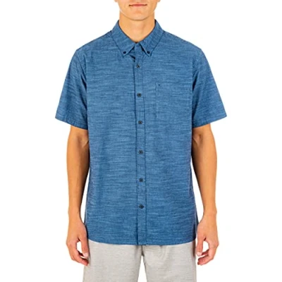 Imagen de Hurley M One&amp;Only 2.0 Woven S/S Camisas, Hombre, Obsidian, S